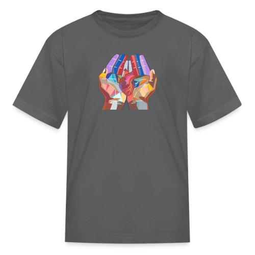 Heart in hand - Kid's T-Shirt