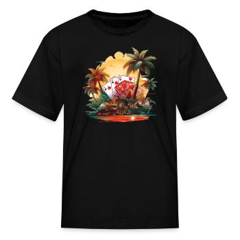 Casino - Kid's T-Shirt - black - Front