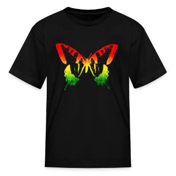 papillon reggae - T-shirt Enfant - noir - Devant