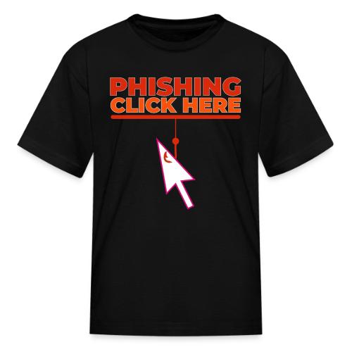Phishing: Hooked by Deception - Kid's T-Shirt