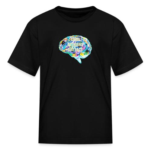 brain fact - Kid's T-Shirt