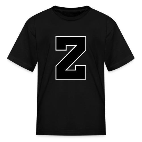 Varsity Letter Z Athletic Font Design - Kid's T-Shirt