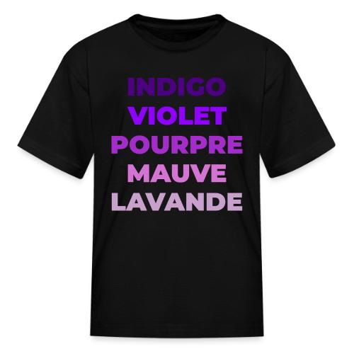 Shades of purple - Kid's T-Shirt