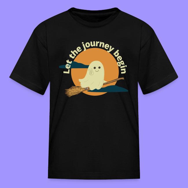 Let the Halloween Journey Begin | Ghost on Broom
