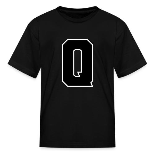Varsity Letter Q Collegiate Font Graphic - Kid's T-Shirt