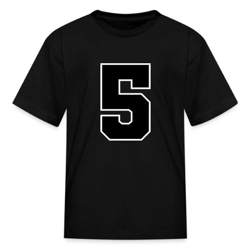 Varsity Number 5 Athletic Design - Kid's T-Shirt
