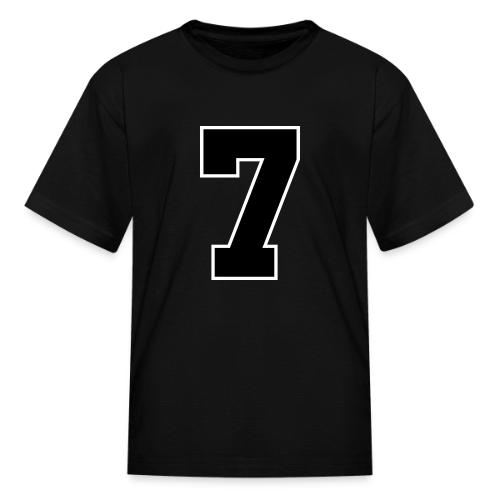 Varsity Number 7 Athletic Look - Kid's T-Shirt