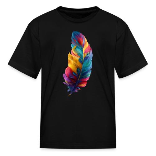 Spectrum Feather Flow - Kid's T-Shirt