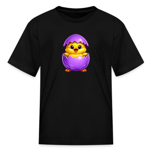 Easter Chick Purple - Kid's T-Shirt