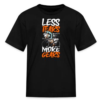 Bike E-Bike Bicycles Bike Race - Kid's T-Shirt - black - Front