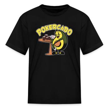 Casino Gamble Gambling - Kid's T-Shirt - black - Front