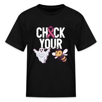 Breast Cancer Awareness - Kid's T-Shirt - black - Front