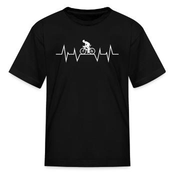 Bike - Kid's T-Shirt - black - Front