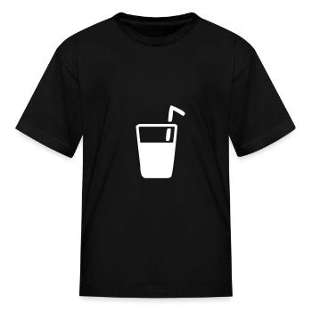 Orange Juice - Kid's T-Shirt - black - Front