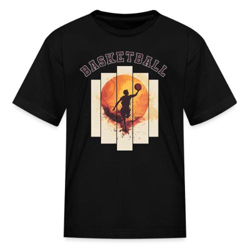 Basketball again and again - Kid's T-Shirt