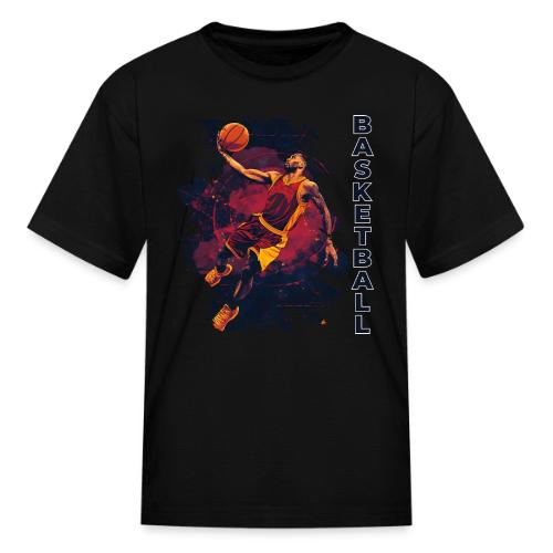 Basketball Charge - Kid's T-Shirt