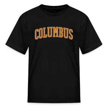 Columbus Ohio - Kid's T-Shirt - black - Front
