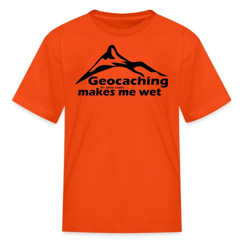 Wet Geocaching - Kids' T-Shirt