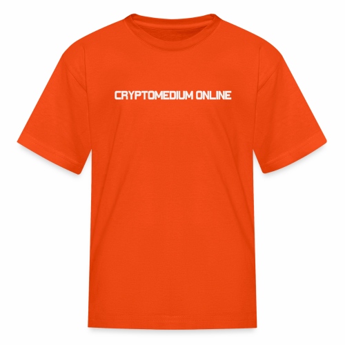 cryptomedium logo light - Kids' T-Shirt
