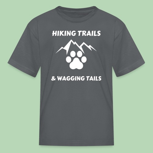 Hiking Trails and Wagging Tails on the ADK-9! - Kids' T-Shirt