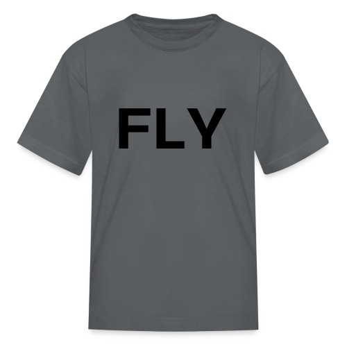 FLY t shirt worn by John Lennon (in black letters) - Kids' T-Shirt