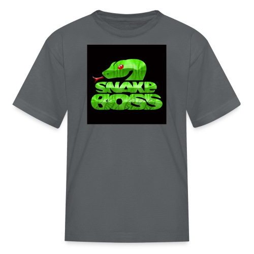 Snake boss black logo - Kids' T-Shirt