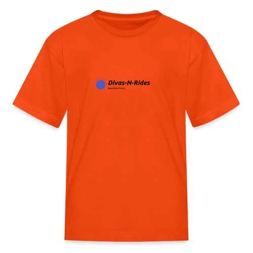 Divas N Rides Blue Dot Spot - Kids' T-Shirt