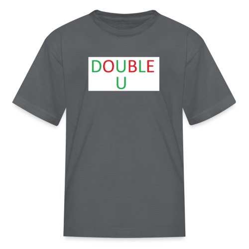 DOUBLE U MERCH - Kids' T-Shirt