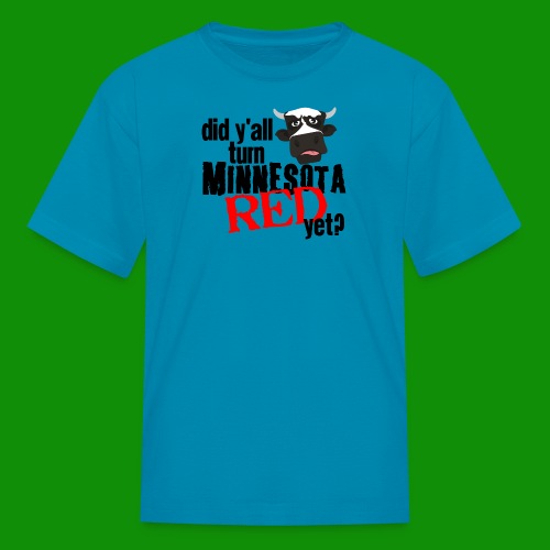 Turn Minnesota Red - Kids' T-Shirt
