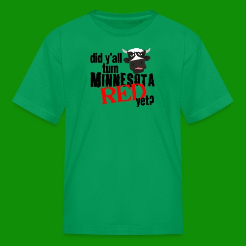 Turn Minnesota Red - Kids' T-Shirt