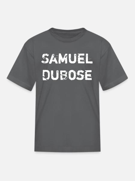 Justice For Samuel Dubose - Kid's T-Shirt - charcoal
