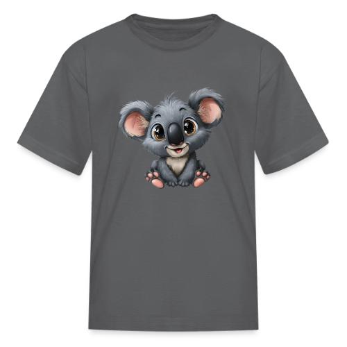 Joyful Cartoon Baby Koala with Big Eyes - Kid's T-Shirt