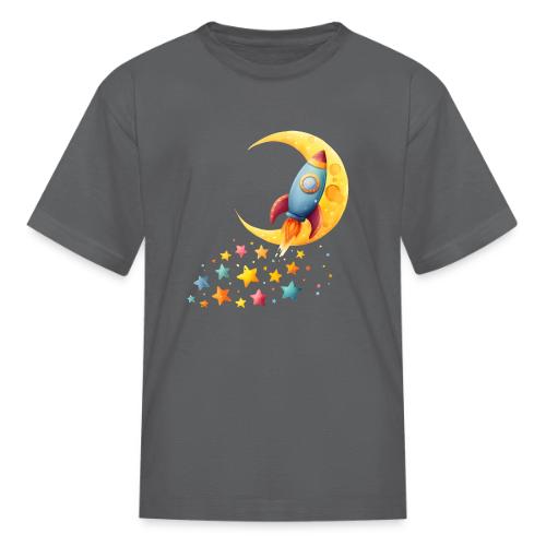 Rocket Trail of Stars - Kid's T-Shirt
