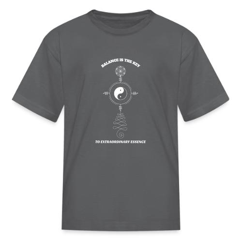 Balance is The Key To Extraordinary Essence - Kid's T-Shirt