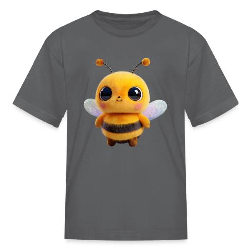 Sweet Cartoon Baby Bee with Innocent Eyes - Kid's T-Shirt