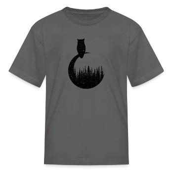 Magic Forest - Kid's T-Shirt - charcoal - Front