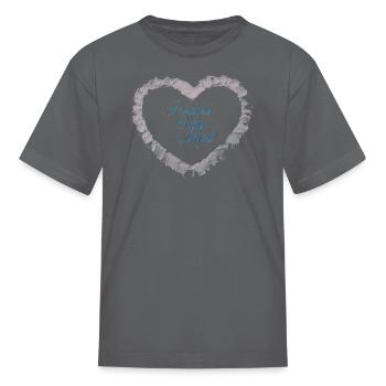 Precious Baby Angel Shirt - Kid's T-Shirt - charcoal - Front