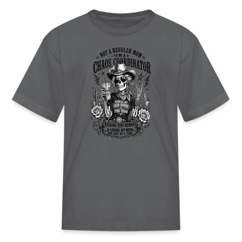 Chaos Coordinator Mom Skeleton Cowgirl - Kid's T-Shirt
