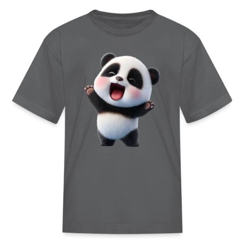 Happy Baby Panda Standing - Kid's T-Shirt