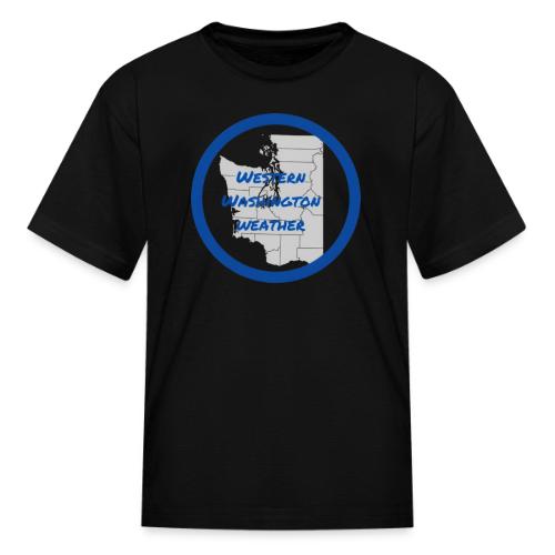 Western Washington Weather Logo - Kid's T-Shirt