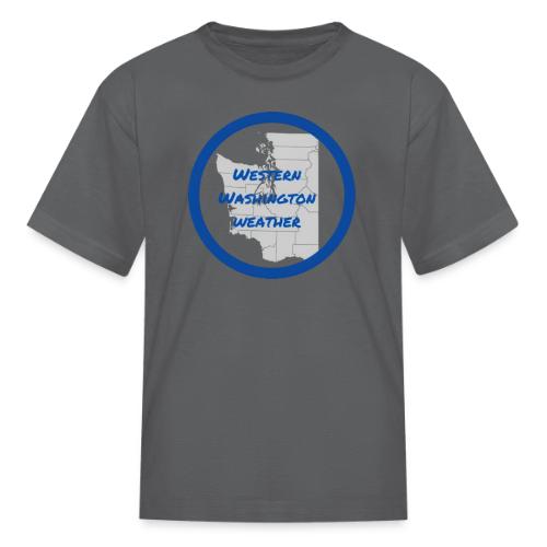 Western Washington Weather Logo - Kid's T-Shirt