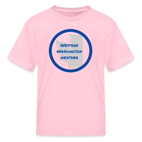 Western Washington Weather Logo - Kid's T-Shirt