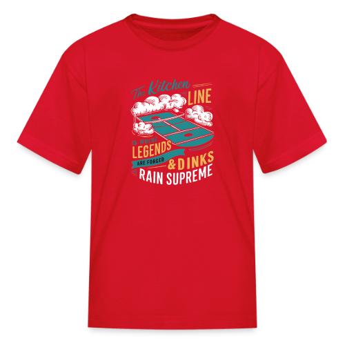 Fear the Dinker: Conquer the Kitchen - Kid's T-Shirt