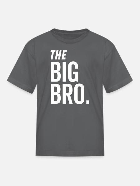The Big Bro - Kid's T-Shirt - charcoal