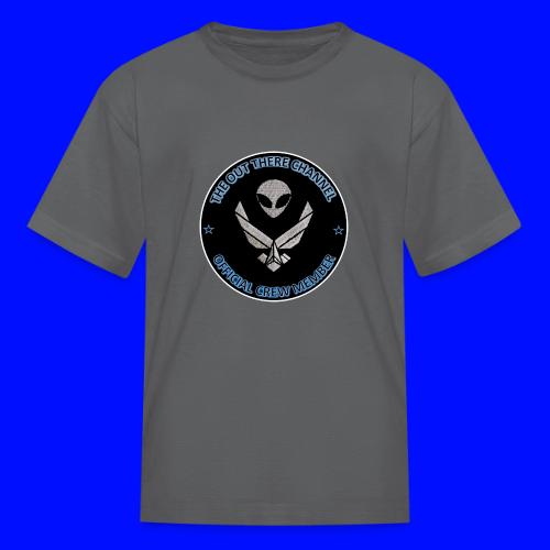 BlackOpsTransBigger1 FrontOnly with OTchan Back - Kid's T-Shirt