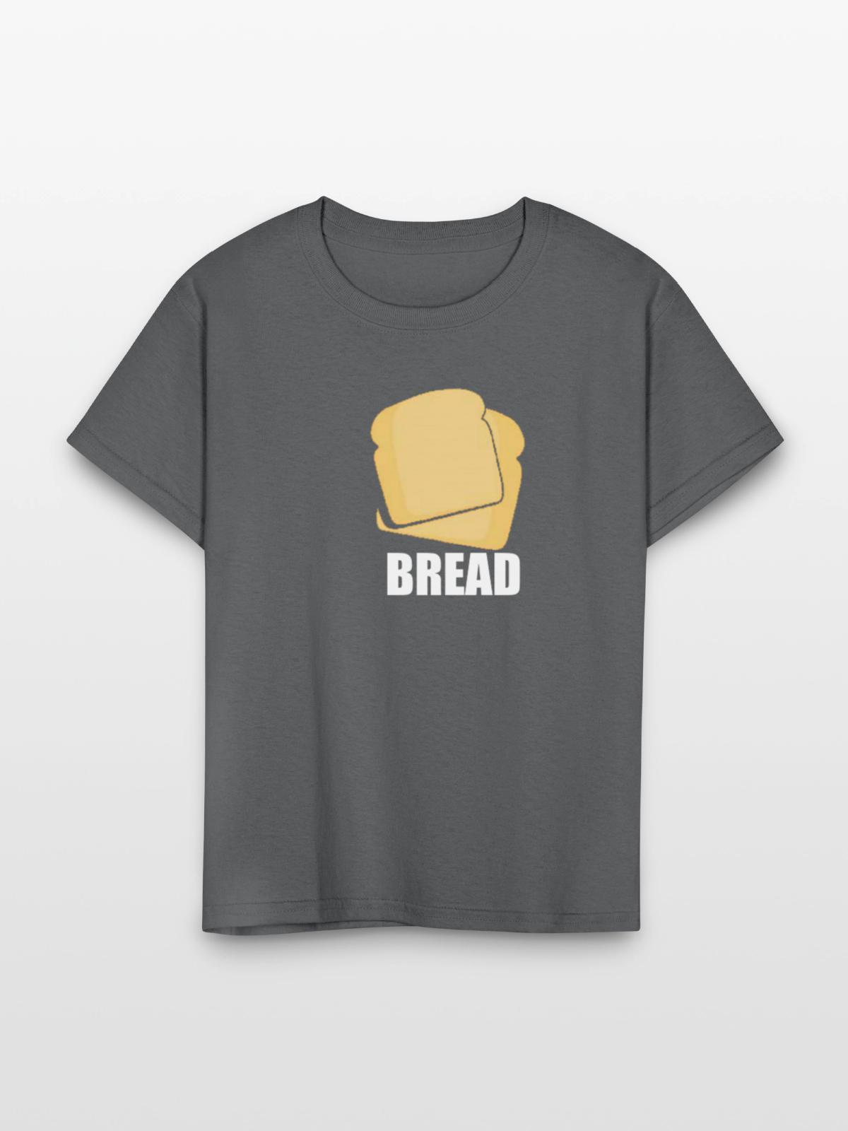 BREAD - Kid's T-Shirt - charcoal - Front
