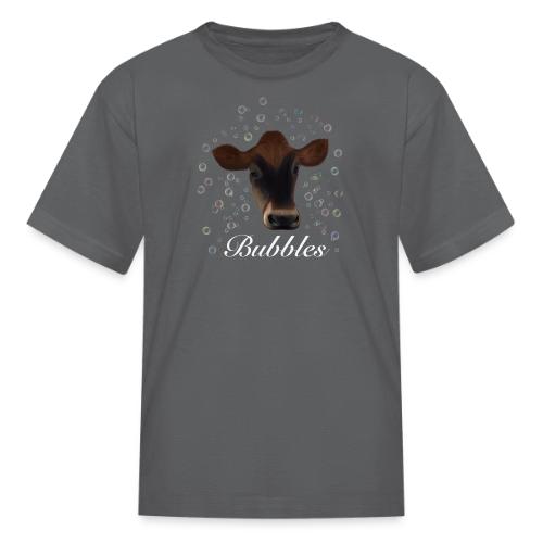 Bubbles, White Version - Kid's T-Shirt