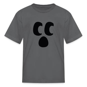 craftee - Kid's T-Shirt - charcoal - Front