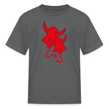 Hells Bells - Kid's T-Shirt - charcoal - Front