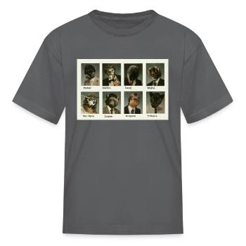 Awkward Stage - Kid's T-Shirt - charcoal - Front
